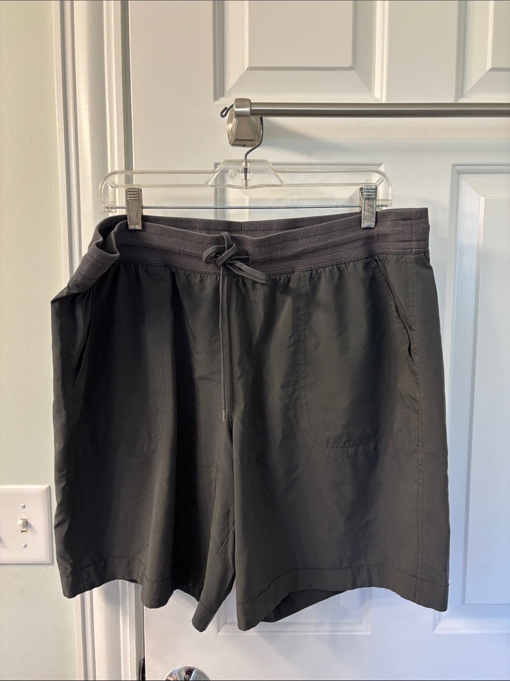 tek gear Gray DryTek Elastic Waist Shorts